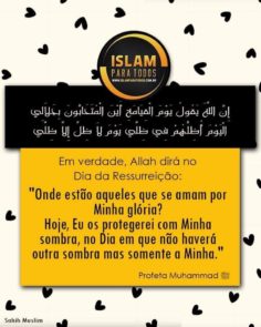 Ame Allah pela glória Dele!