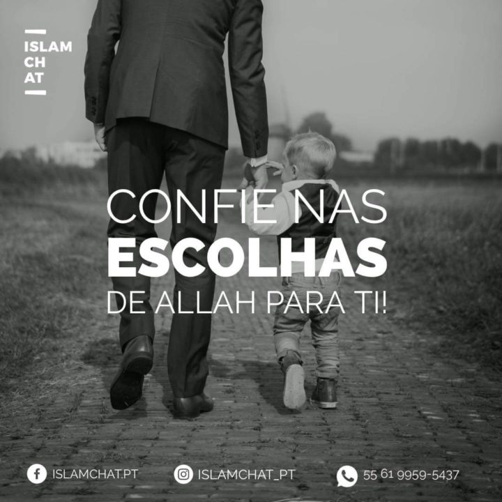 Confie em Allah.