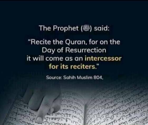 Recite the Quran!