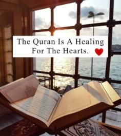 Quran is a healing.