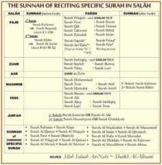 The Sunnah in Sallah