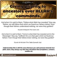 Give priority to Allah’s Commands