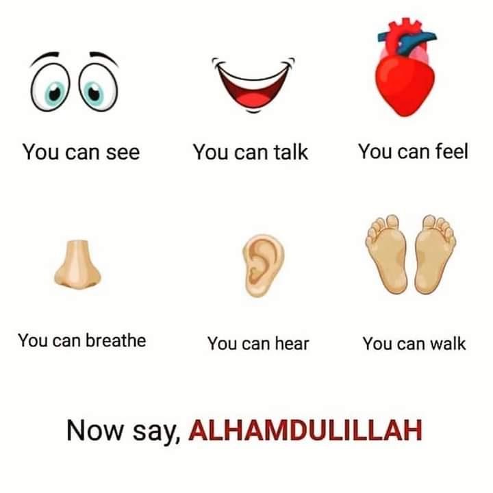 Thanks to Allah!