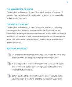 Wudu, Ablution, Purification.