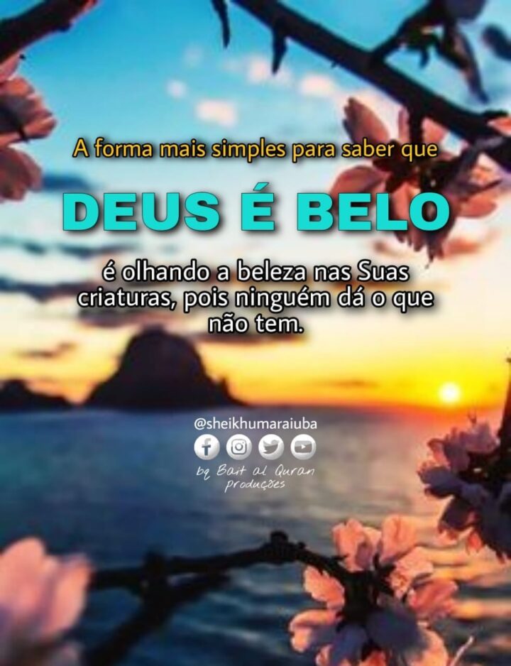 Allah é Belo!